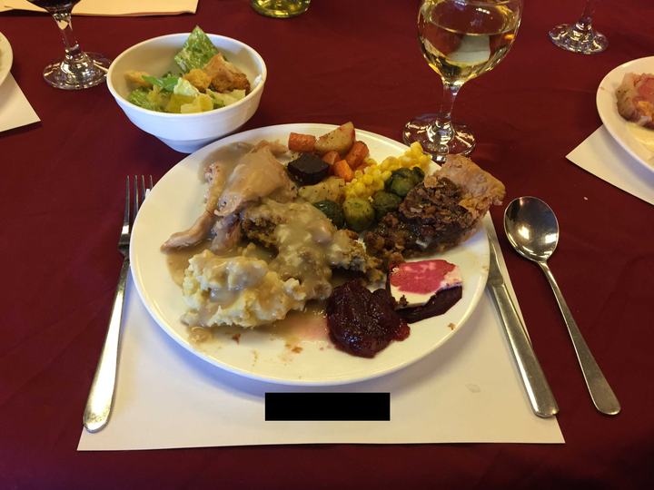 Thanksgiving dinner at McMurdo
